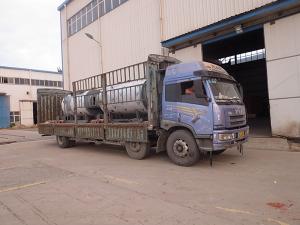 8月23日兩臺0.5噸燃氣鍋爐發(fā)貨